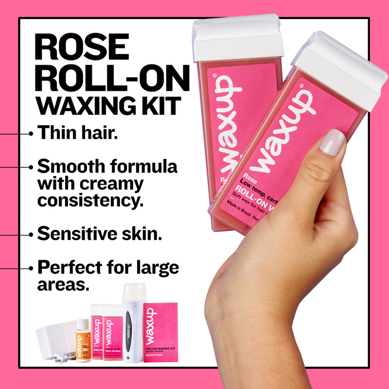 waxup Rose Roller Waxing Kit.