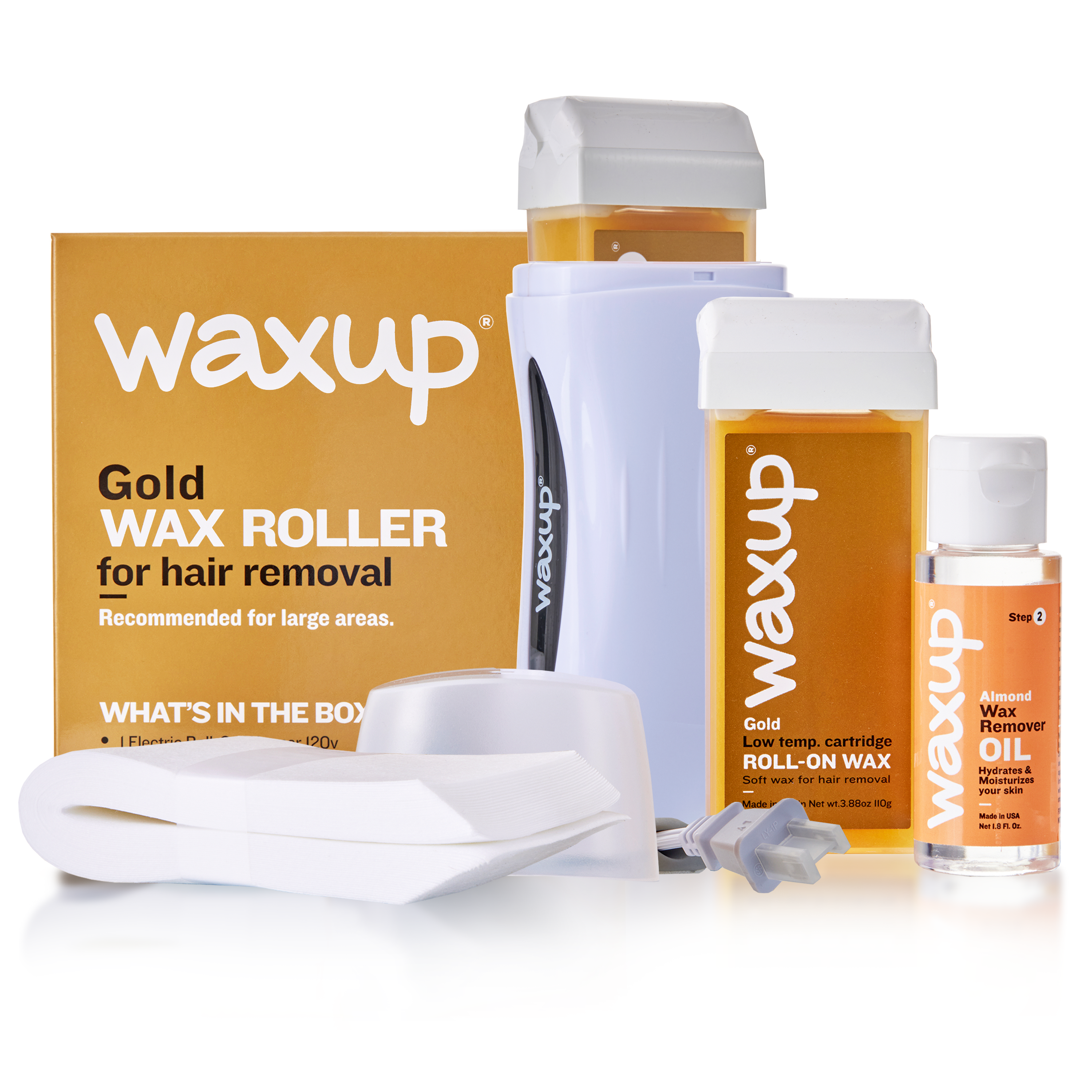 waxup Gold Roller Waxing Kit.