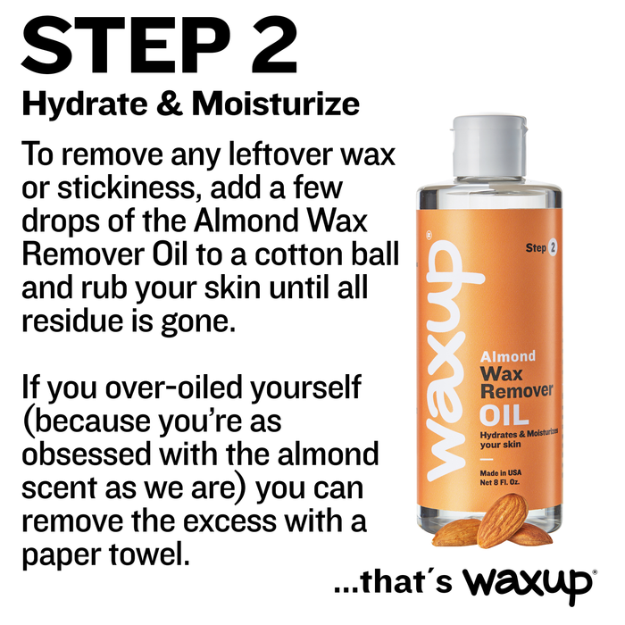 Wax Remover Oil, After Wax Care